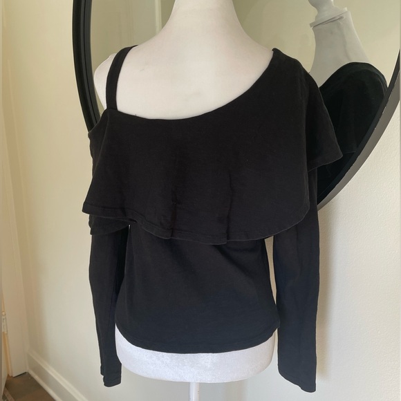 HOST PICK 🎉Anthropologie• Postmark One Shoulder Ruffle Top - Picture 7 of 10